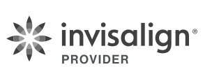 Invisalign Provider Logo - Gray Text