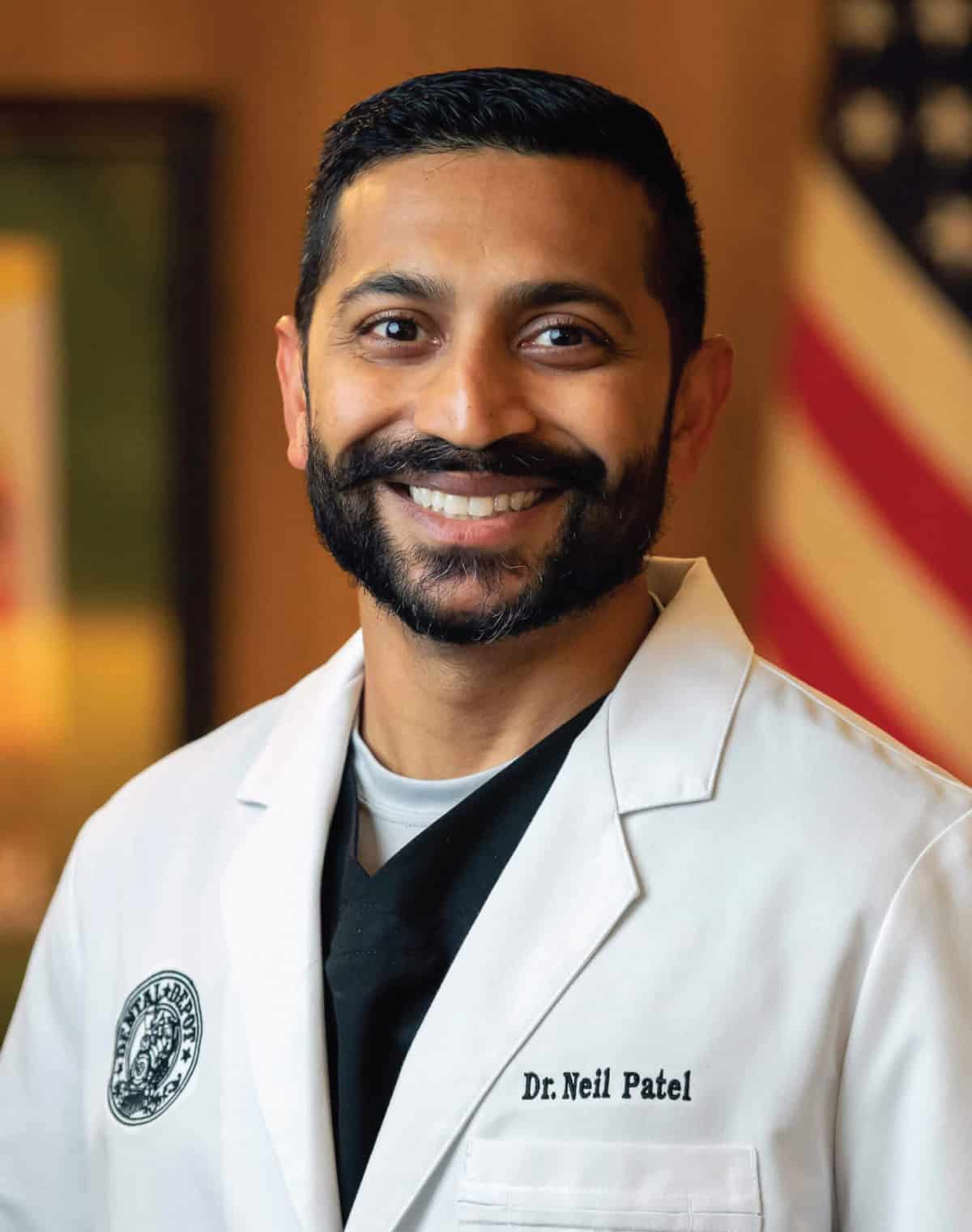 Neil Patel, DMD dentist at dental depot